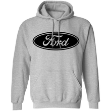 Load image into Gallery viewer, F150Militia Classic Black Oval Ford Hoodie