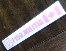 Load image into Gallery viewer, Pink F-150 Militia decal / sticker